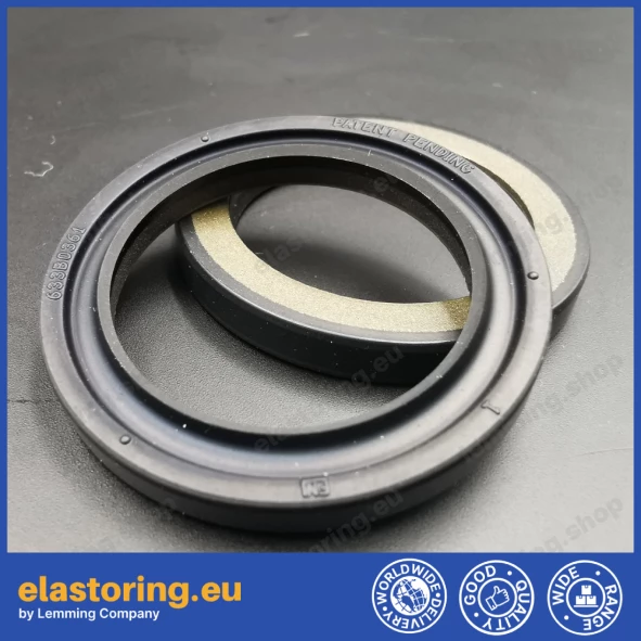 High pressure oil seal 28,6x39x4,9 NBR [633B0361]